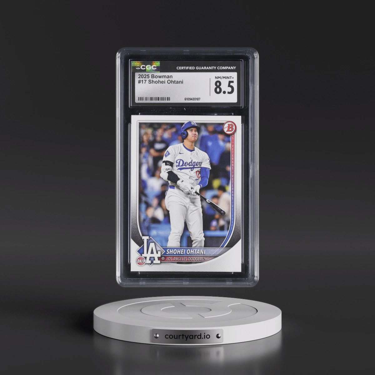 2025 Bowman #17 Shohei Ohtani (CGC 8.5 NM-MT+)
