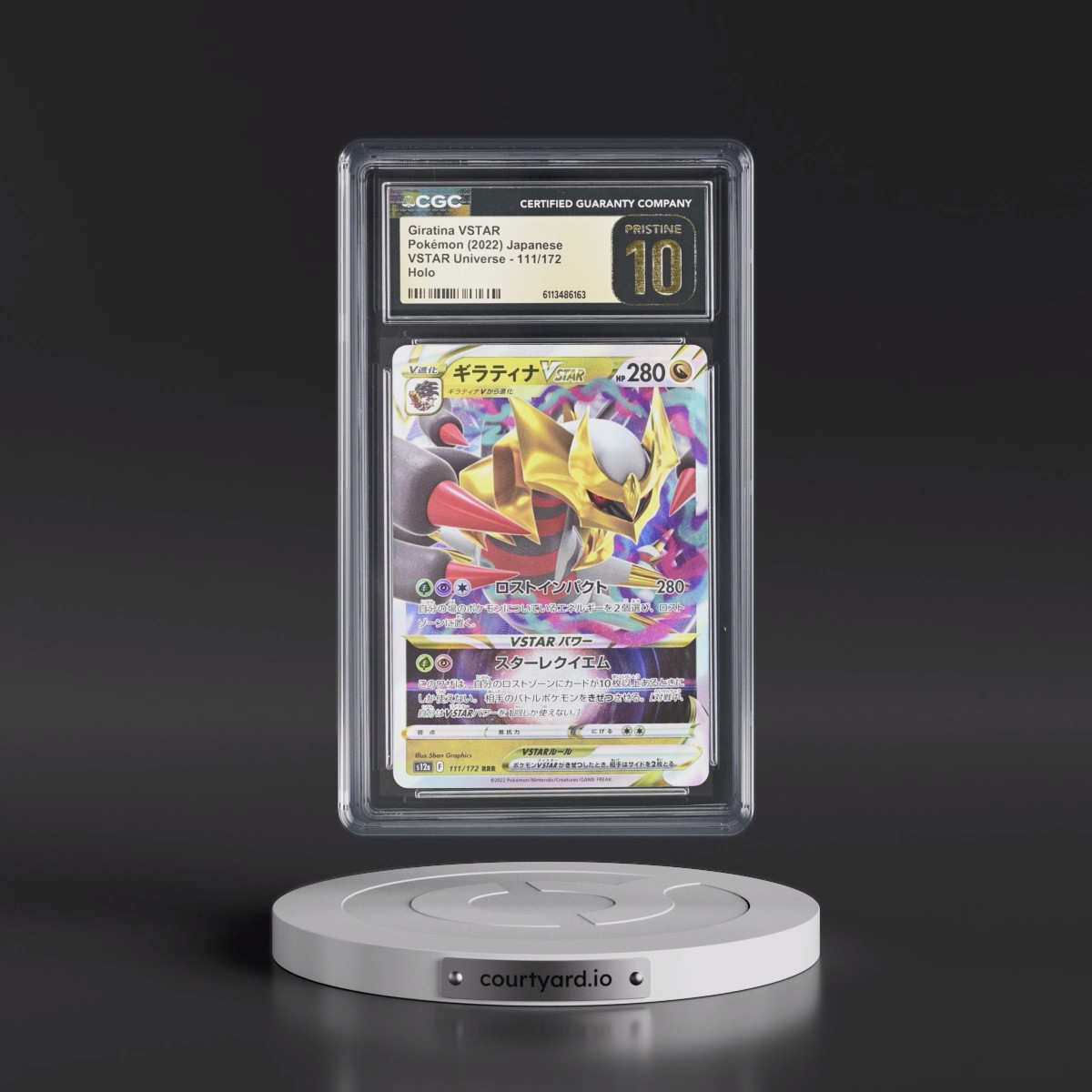 2022 VSTAR Universe #111/172 Giratina VSTAR - Holo (CGC 10 PRISTINE)