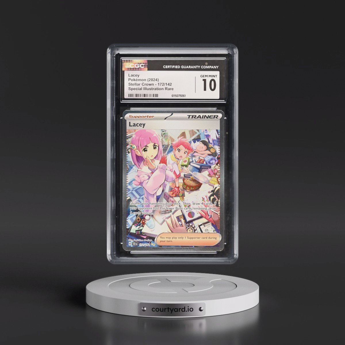2024 Stellar Crown - SCR EN #172/142 Lacey - Special Illustration Rare (Holo) (CGC 10 GEM MINT)