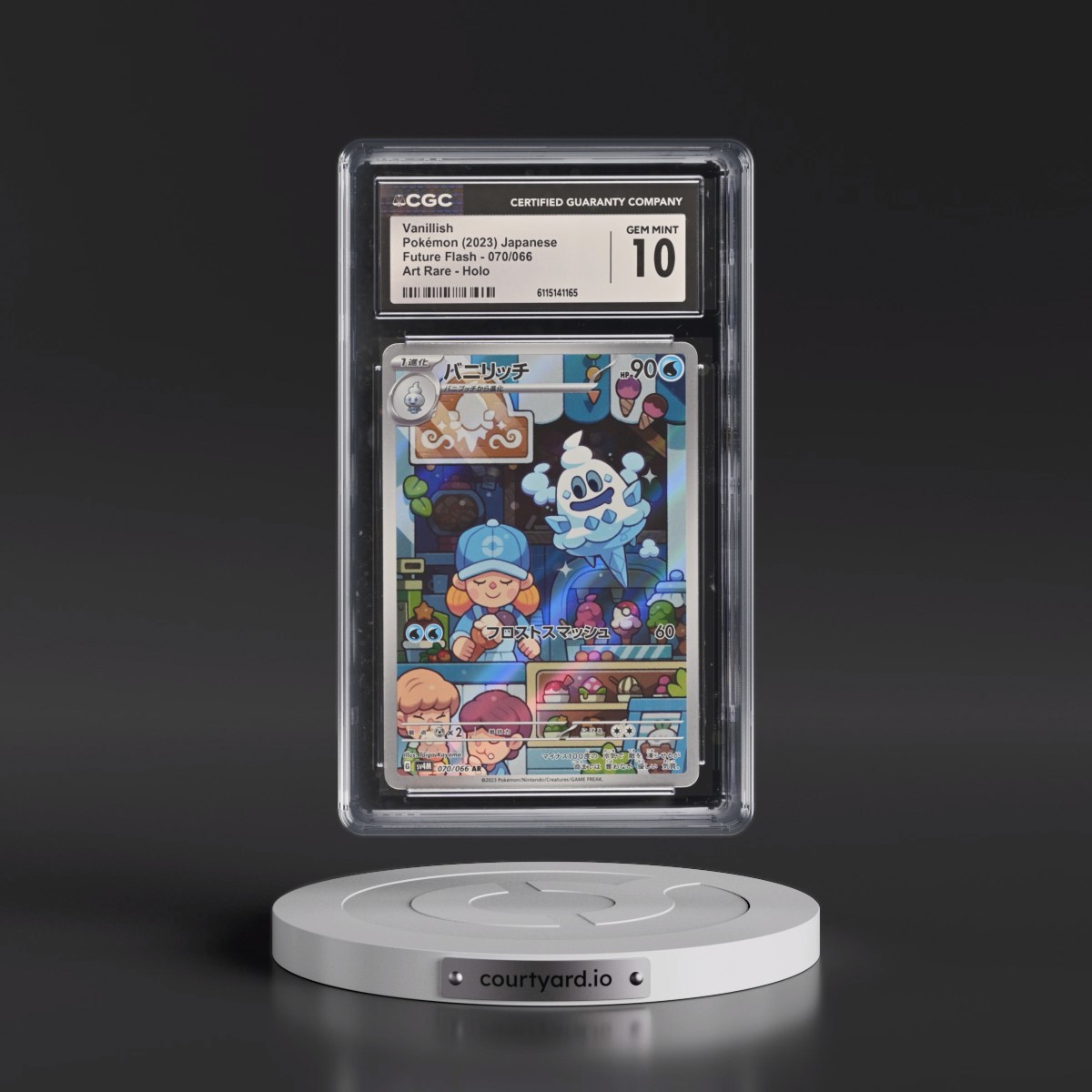 2023 Future Flash #070/066 Vanillish - Art Rare Holo (CGC 10 GEM MINT)