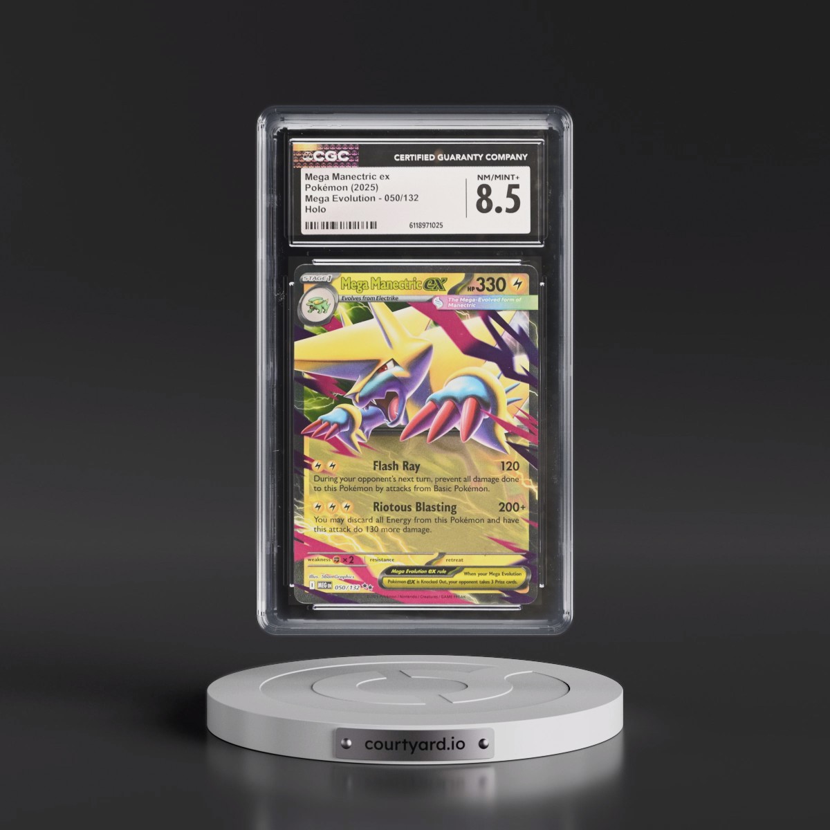 pokemon card io Prismatic Evolutions Eevee Masterball Holo 074/131 Grail Collectibles AZ Courtyard