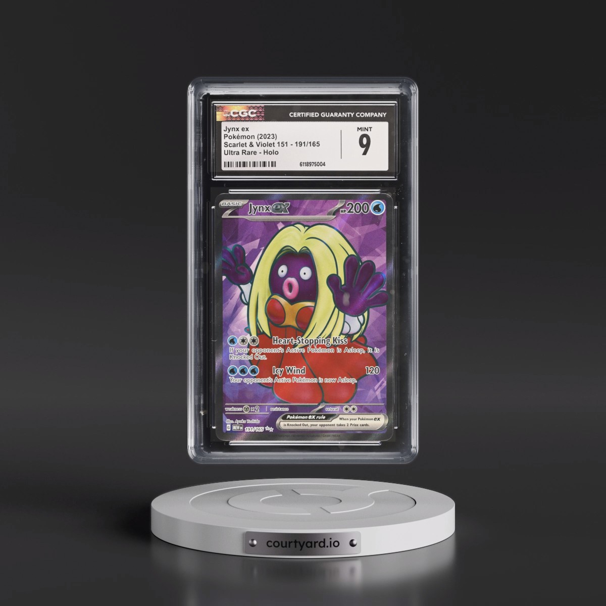 2023 Scarlet & Violet 151 - MEW EN #191/165 Jynx ex - Ultra Rare Holo (CGC 9 MINT)