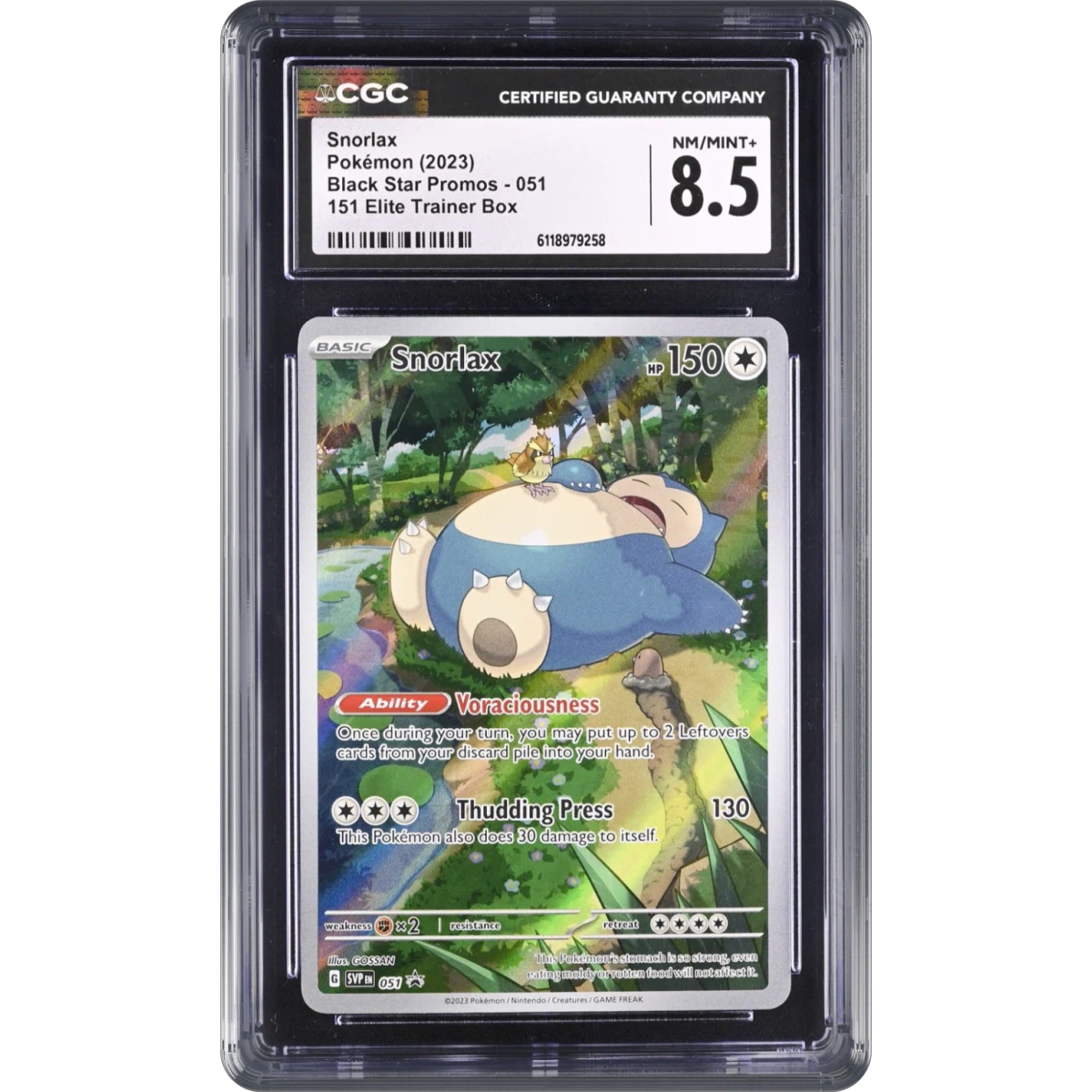 s - Scarlet & Violet Snorlax - Elite ( MT+)