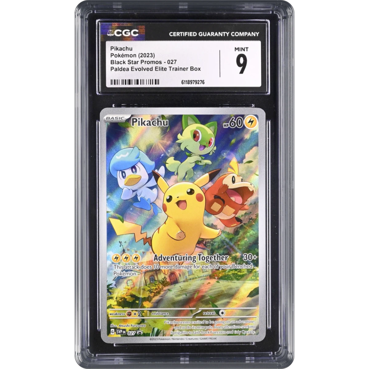 Black Star - Scarlet & Violet Pikachu - Elite