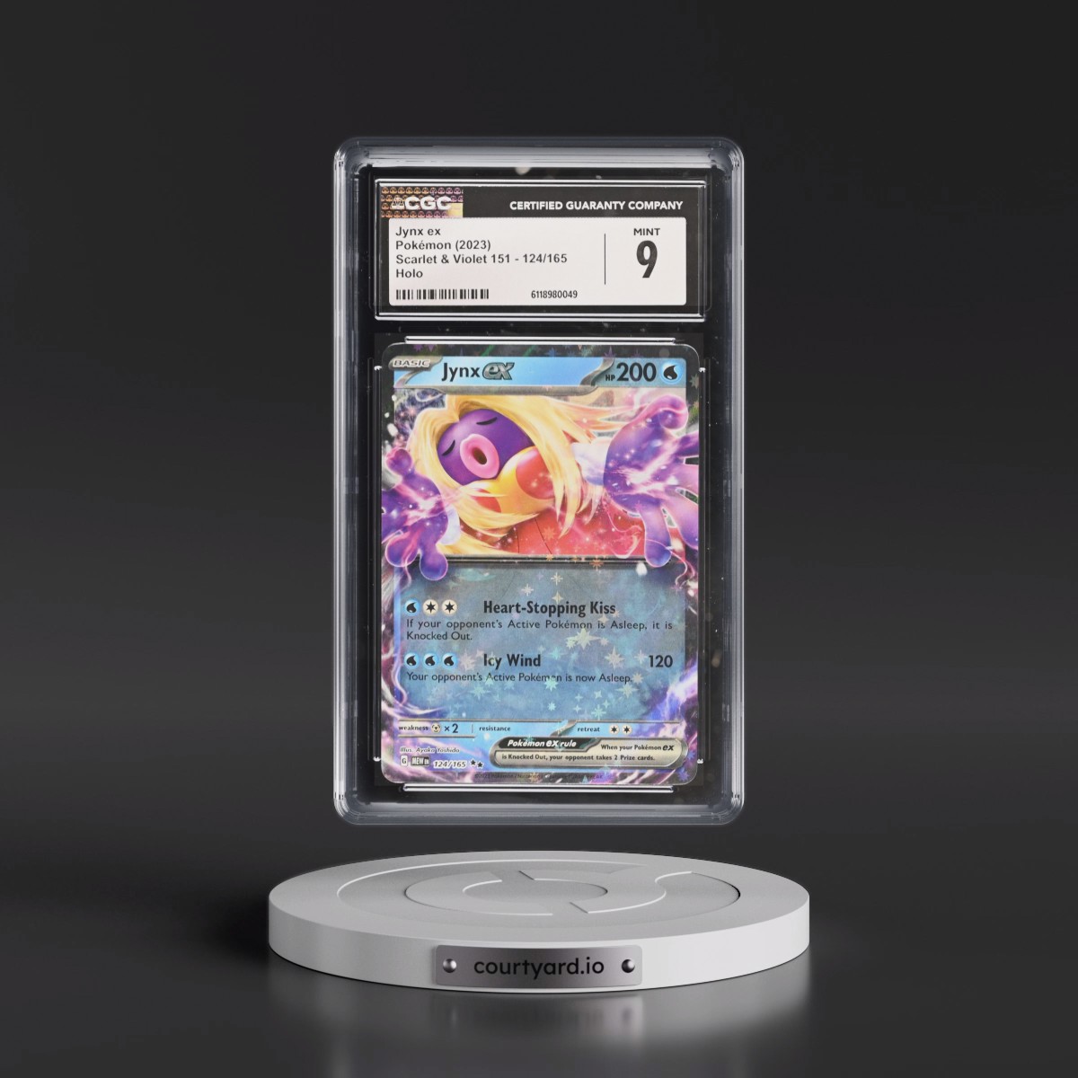 2023 Scarlet & Violet 151 - MEW EN #124/165 Jynx ex - Holo (CGC 9 MINT)