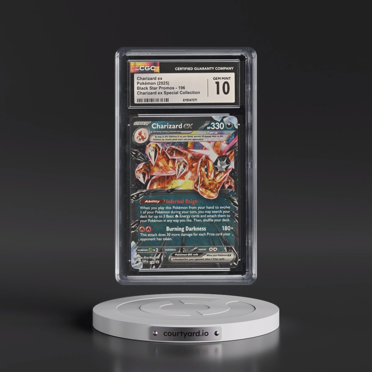 2023 Black Star Promos - Scarlet & Violet SVP EN #196 Charizard ex - Charizard ex Special Collection (Holo) (CGC 10 GEM MINT)