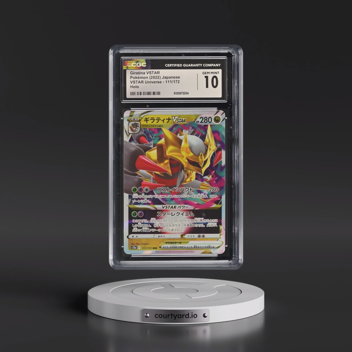 2022 VSTAR Universe #111/172 Giratina VSTAR - Holo (CGC 10 GEM MINT)