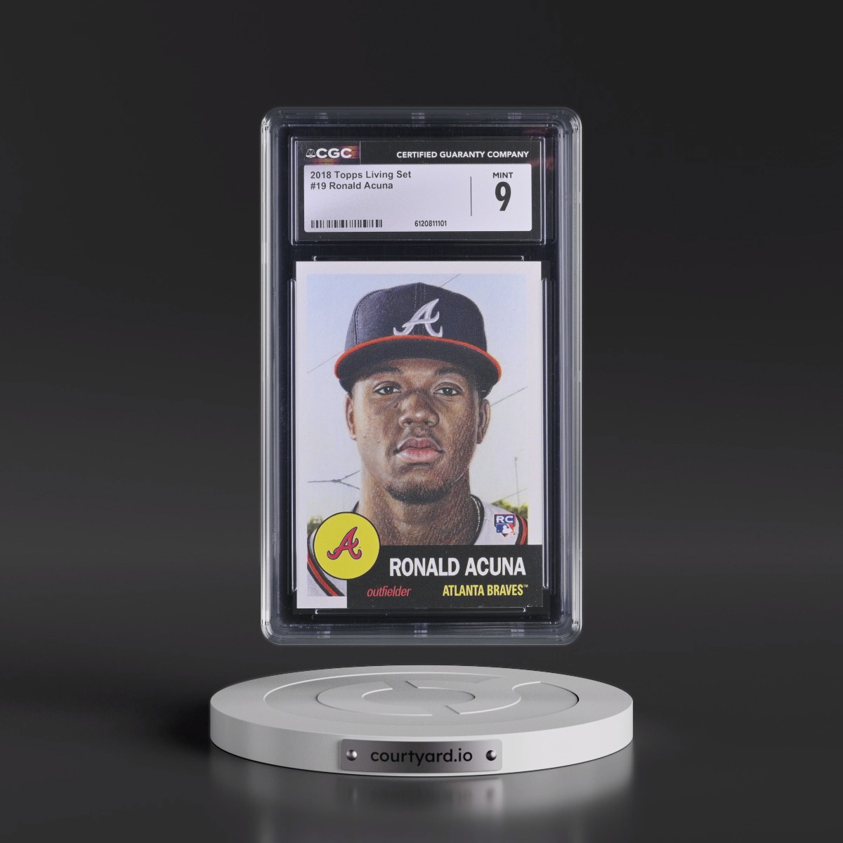 2018 Topps Living #19 Ronald Acuna (CGC 9 MINT)