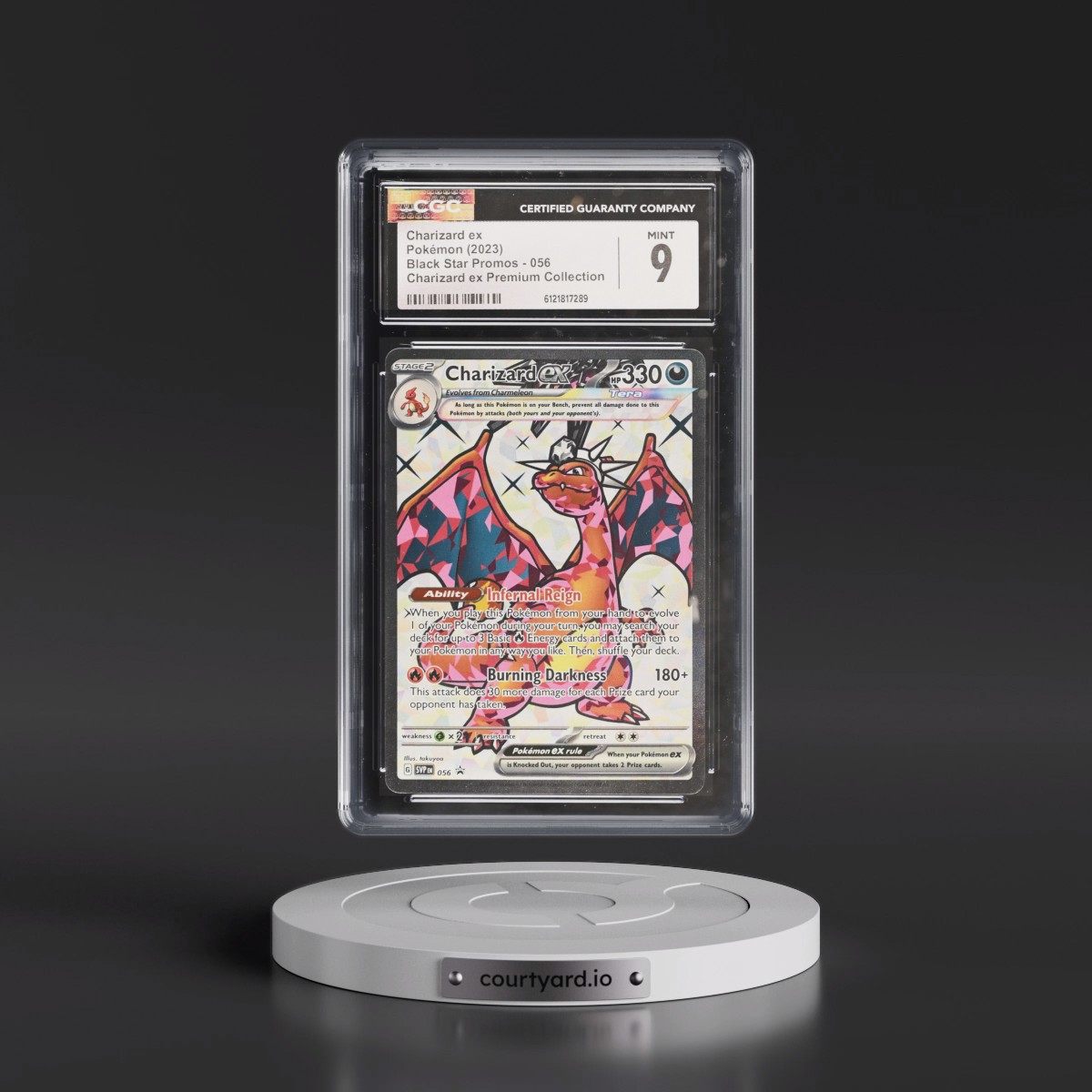 2023 Black Star Promos - Scarlet & Violet SVP EN #056 Charizard ex - Charizard ex Premium Collection (Holo) (CGC 9 MINT)