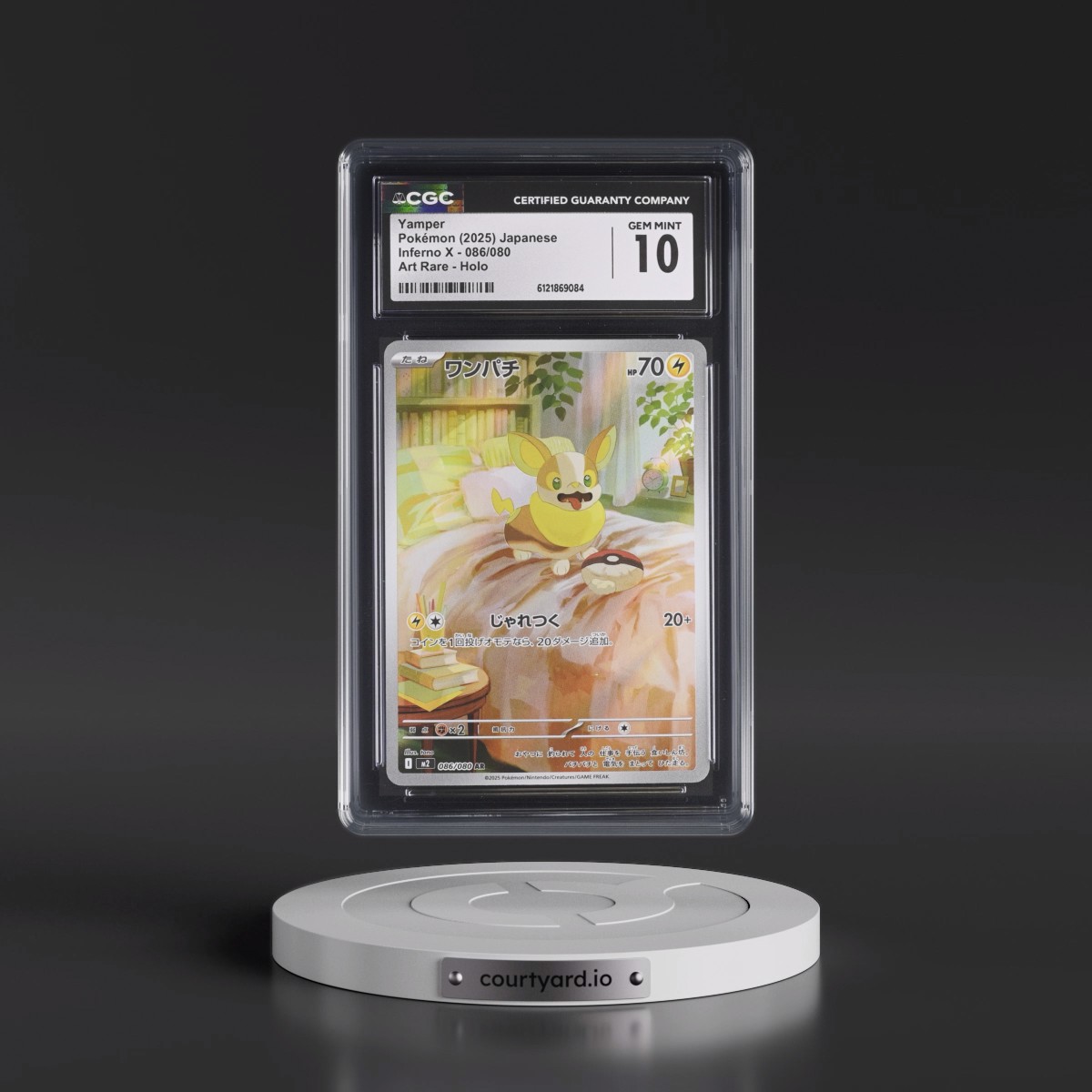 2025 Inferno X - M2 #086/080 Yamper - Art Rare Holo (CGC 10 GEM MINT)