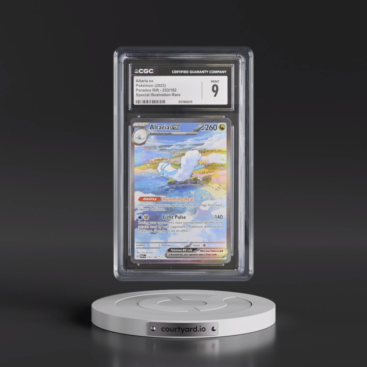 2023 Paradox Rift - PAR EN Altaria ex - Special Illustration Rare (Holo) #253/182 CGC 9