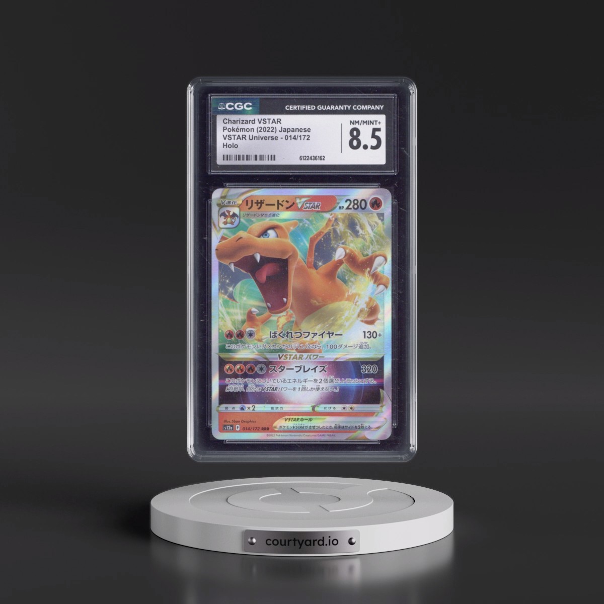 2022 VSTAR Universe #014/172 Charizard VSTAR - Holo (CGC 8.5 NM-MT+)