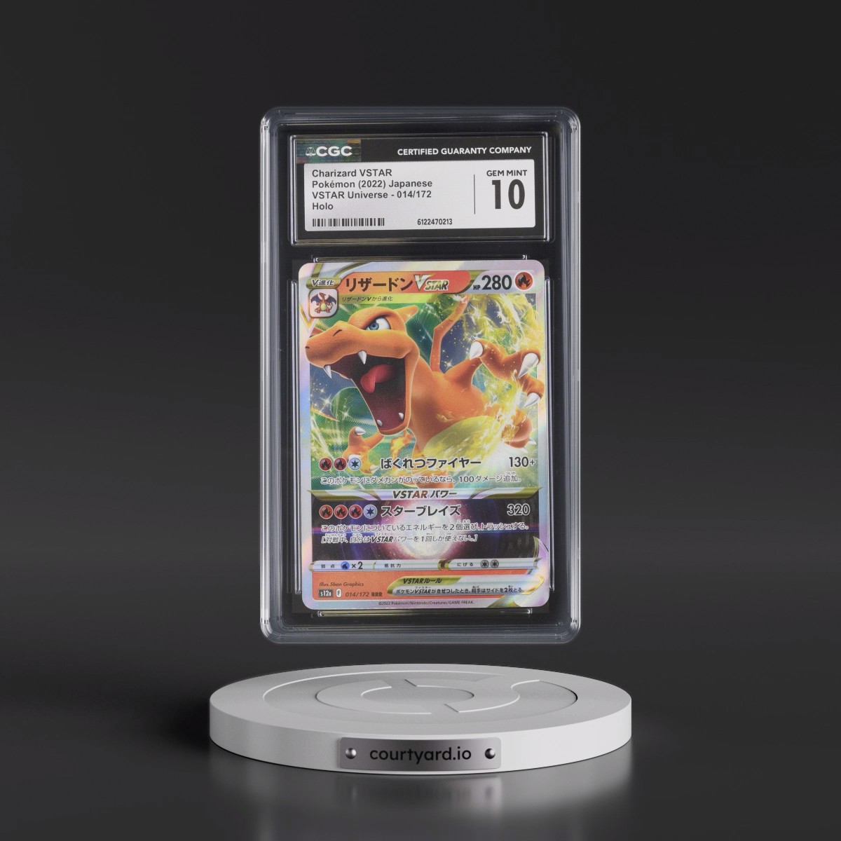 2022 VSTAR Universe #014/172 Charizard VSTAR - Holo (CGC 10 GEM MINT)