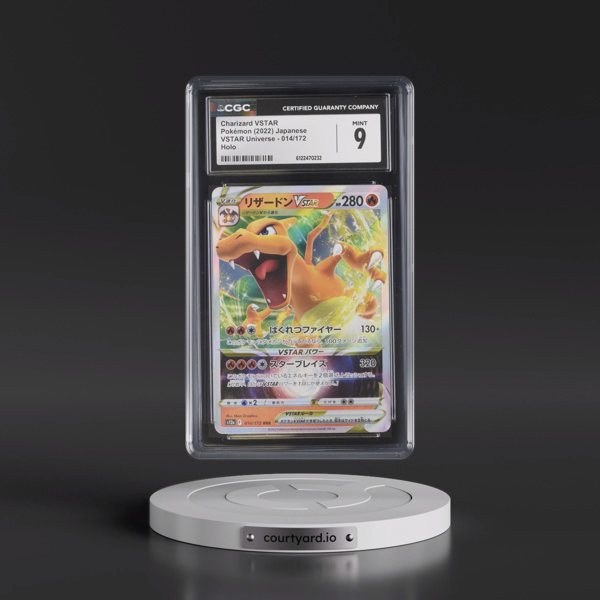 2022 VSTAR Universe #014/172 Charizard VSTAR - Holo (CGC 9 MINT)