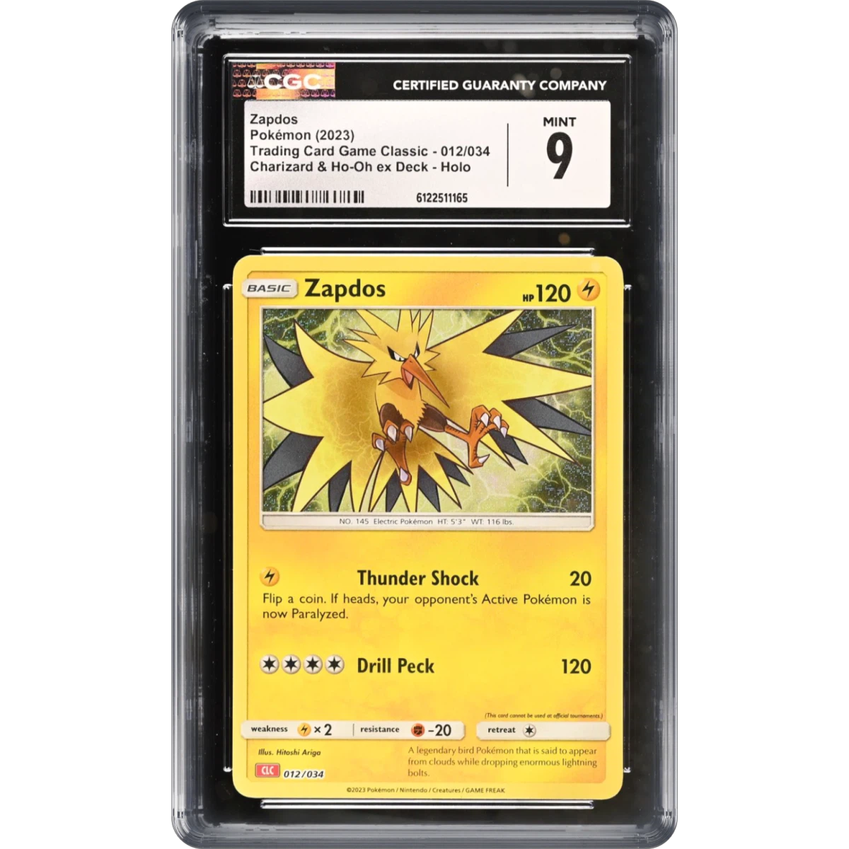 Zapdos - Charizard & Ho-Oh Deck