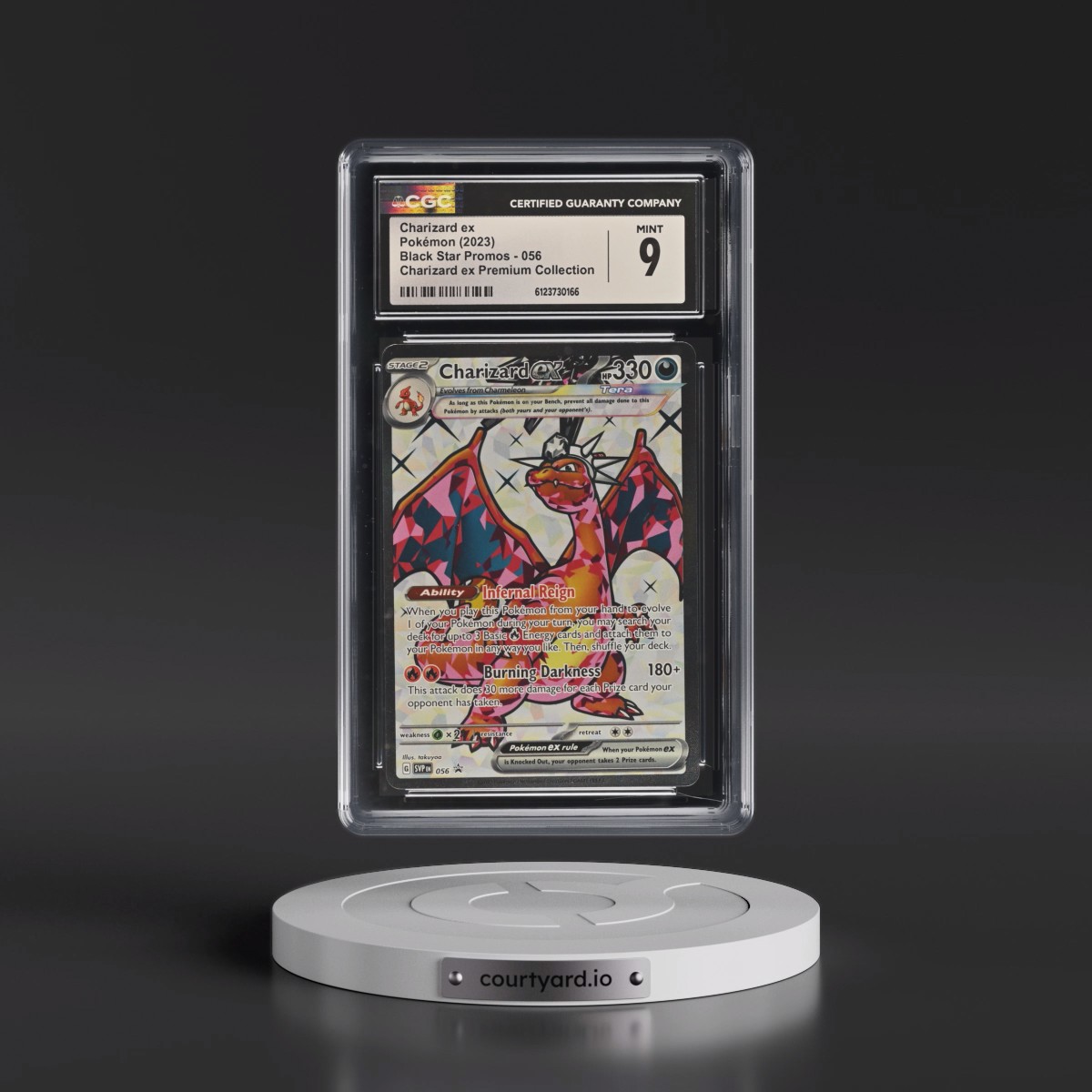 2023 Black Star Promos - Scarlet & Violet SVP EN #056 Charizard ex - Charizard ex Premium Collection (Holo) (CGC 9 MINT)
