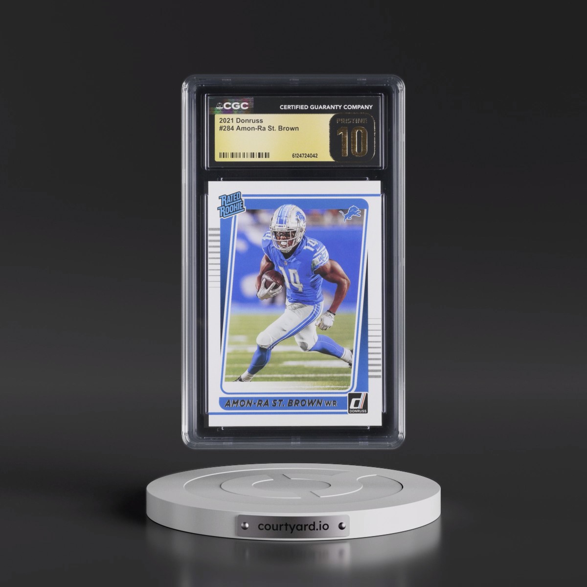 2021 Panini Donruss #284 Amon-RA St. Brown (CGC 10 PRISTINE)