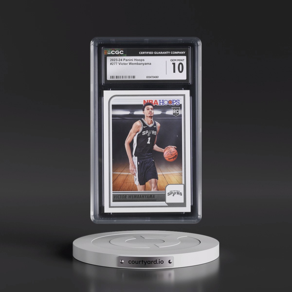 2023 Panini NBA Hoops #277 Victor Wembanyama (CGC 10 GEM MINT)