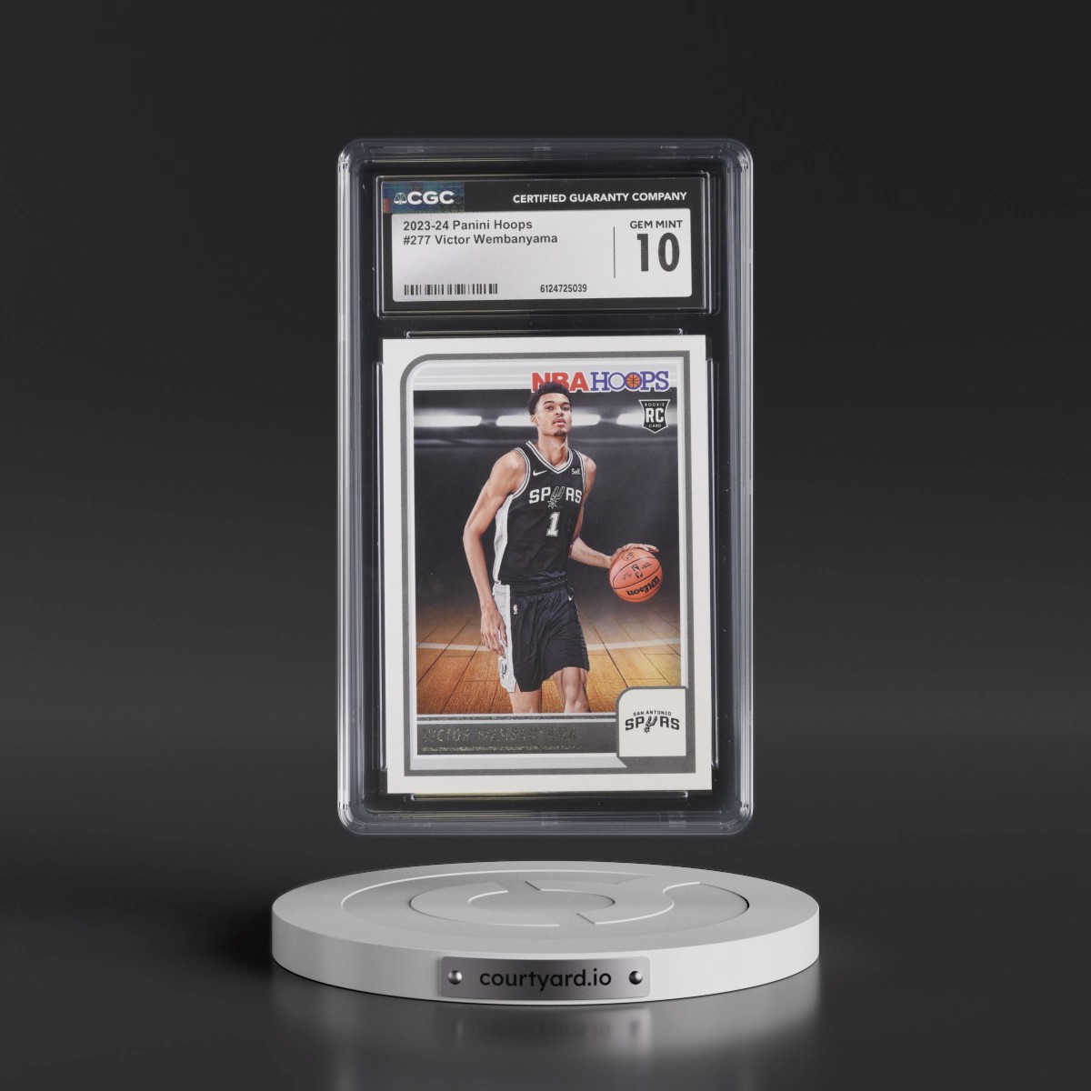 2023 Panini NBA Hoops #277 Victor Wembanyama (CGC 10 GEM MINT)