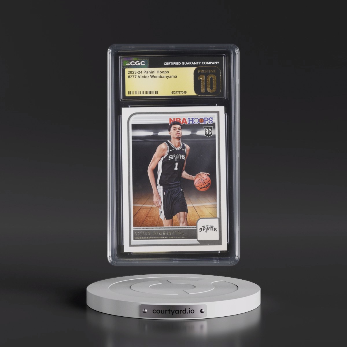 2023 Panini NBA Hoops #277 Victor Wembanyama (CGC 10 PRISTINE)