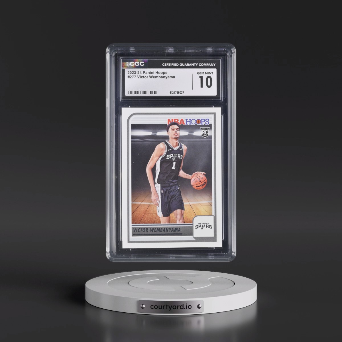 2023 Panini NBA Hoops #277 Victor Wembanyama (CGC 10 GEM MINT)