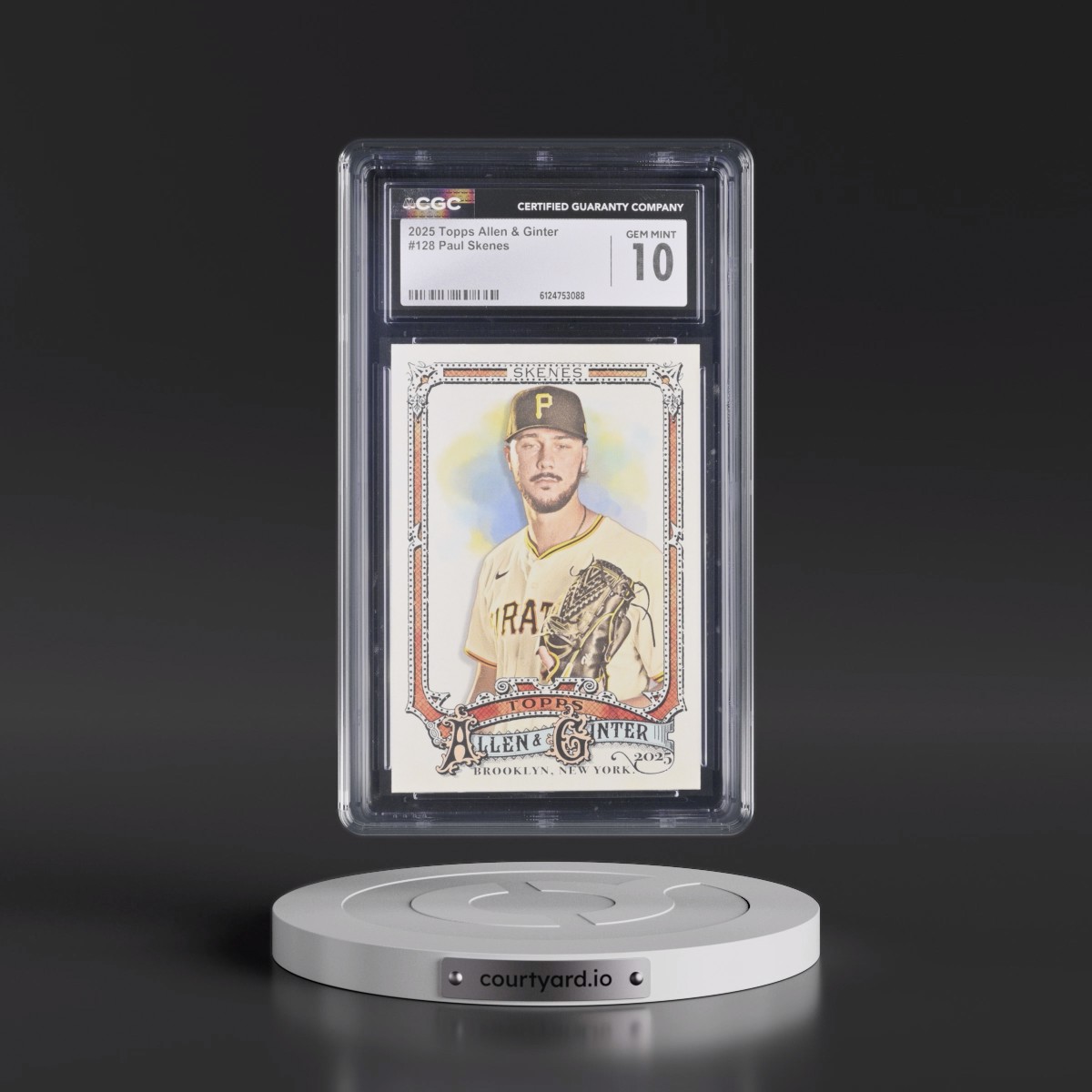 2025 Topps Allen & Ginter #128 Paul Skenes (CGC 10 GEM MINT)