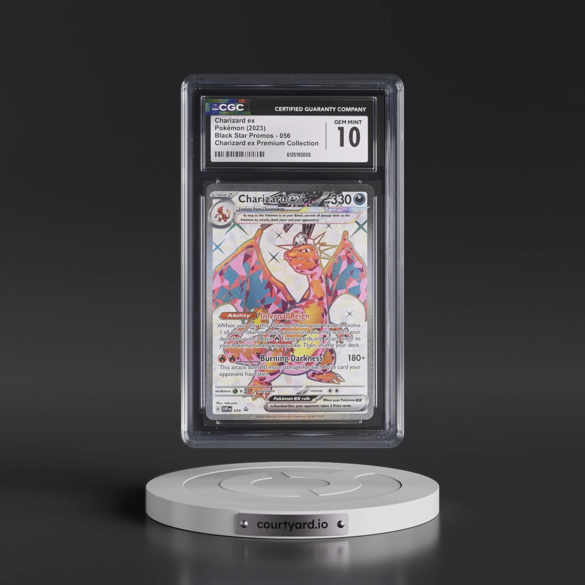 2023 Black Star Promos - Scarlet & Violet SVP EN #056 Charizard ex - Charizard ex Premium Collection (Holo) (CGC 10 GEM MINT)