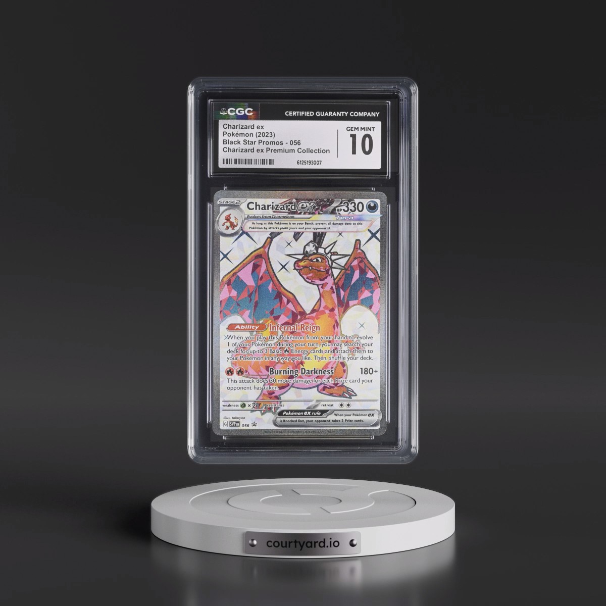 2023 Black Star Promos - Scarlet & Violet SVP EN #056 Charizard ex - Charizard ex Premium Collection (Holo) (CGC 10 GEM MINT)