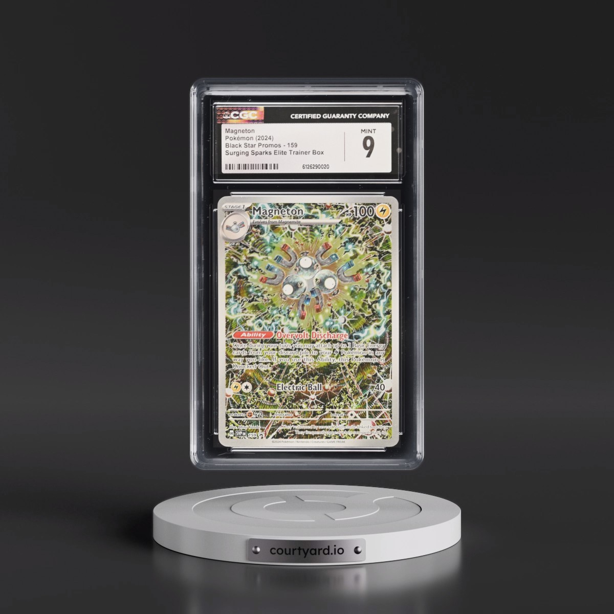 2023 Black Star Promos - Scarlet & Violet SVP EN #159 Magneton - Surging Sparks Elite Trainer Box (Holo) (CGC 9 MINT)