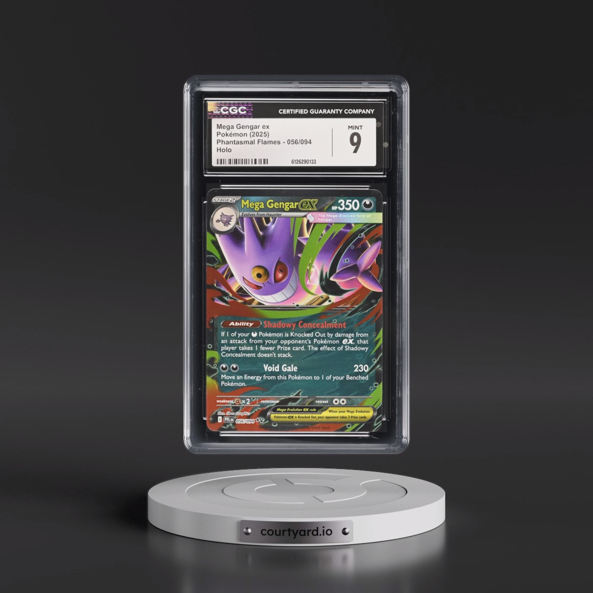 2025 Phantasmal Flames - PFL EN #056/094 Mega Gengar ex - Holo (CGC 9 MINT)