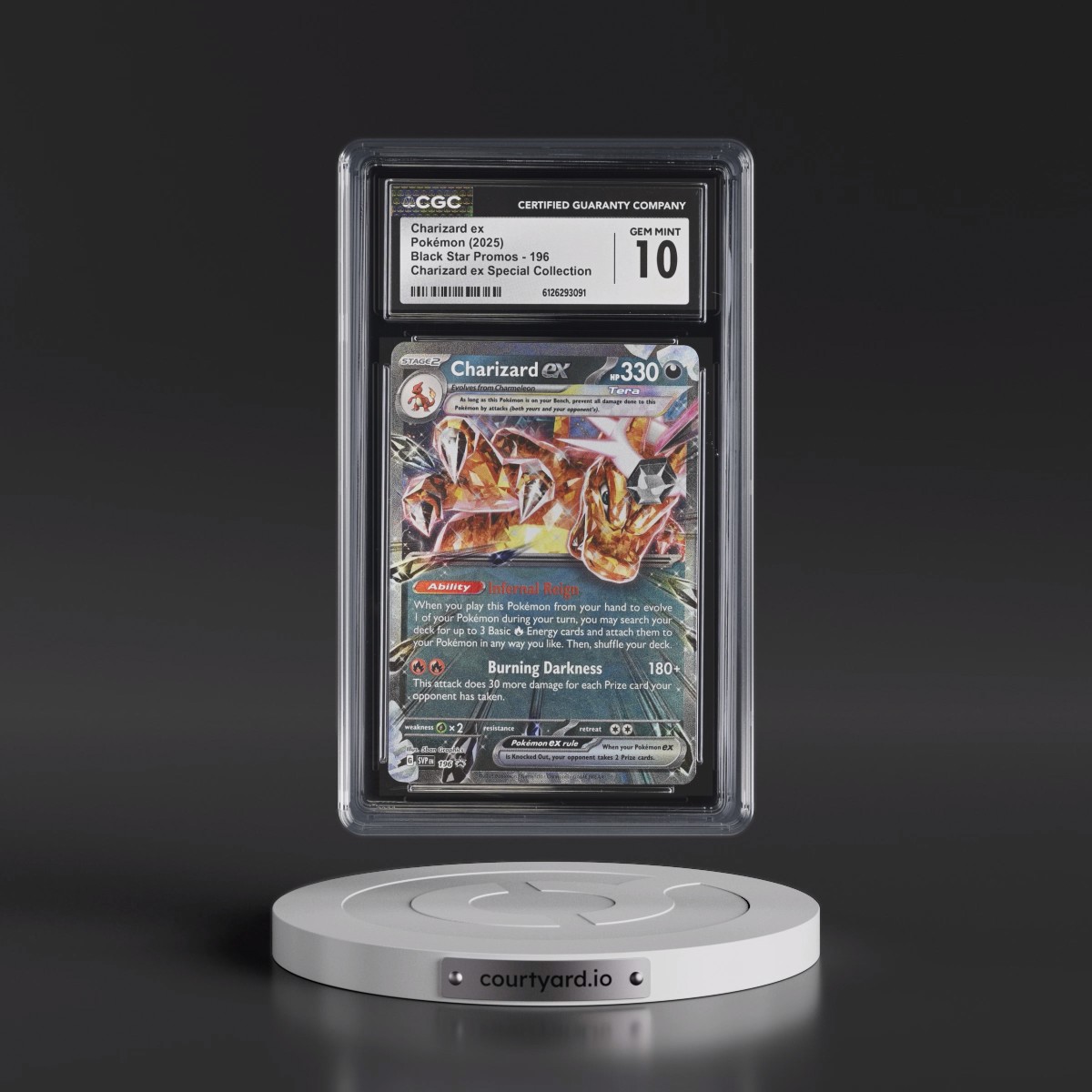 2023 Black Star Promos - Scarlet & Violet SVP EN #196 Charizard ex - Charizard ex Special Collection (Holo) (CGC 10 GEM MINT)