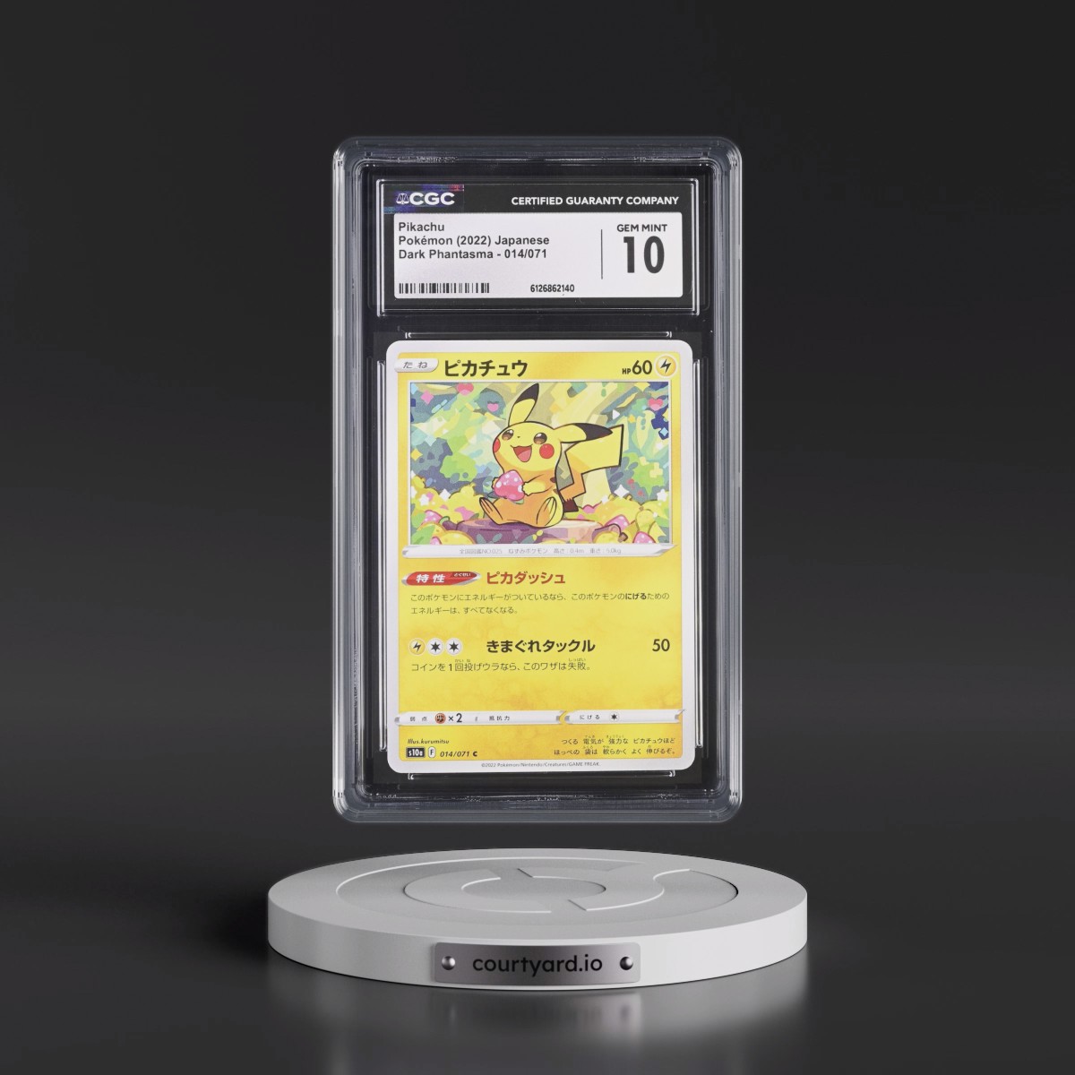 2021 Dark Phantasma #014/071 Pikachu (CGC 10 GEM MINT)