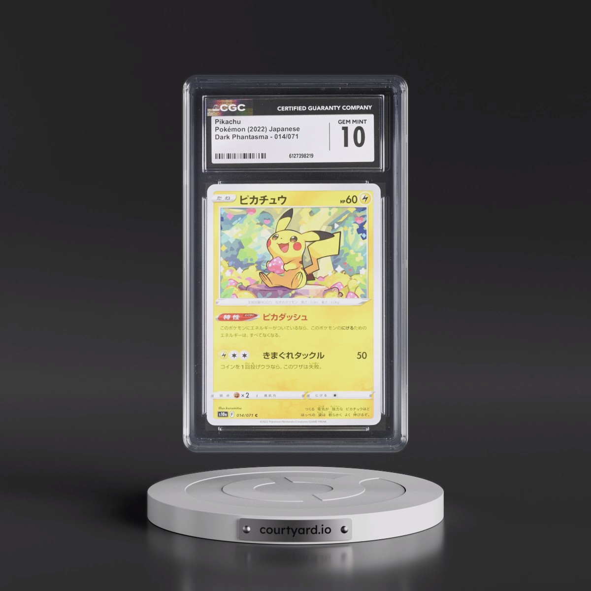 2021 Dark Phantasma #014/071 Pikachu (CGC 10 GEM MINT)