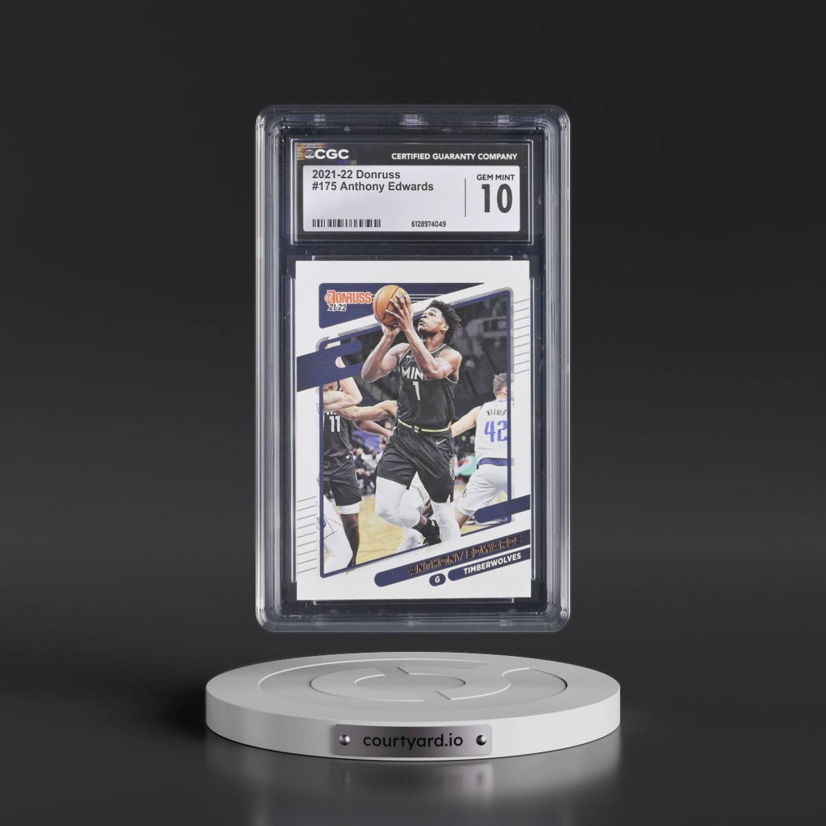 2021 Panini Donruss #175 Anthony Edwards (CGC 10 GEM MINT)