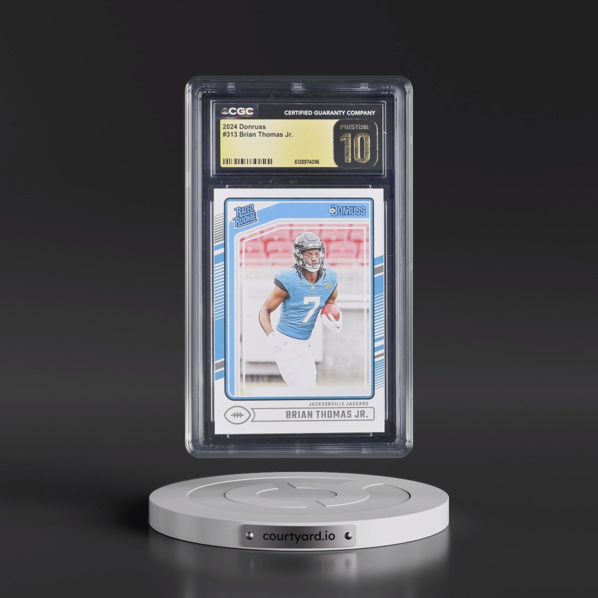2024 Panini Donruss #313 Brian Thomas Jr. (CGC 10 PRISTINE)
