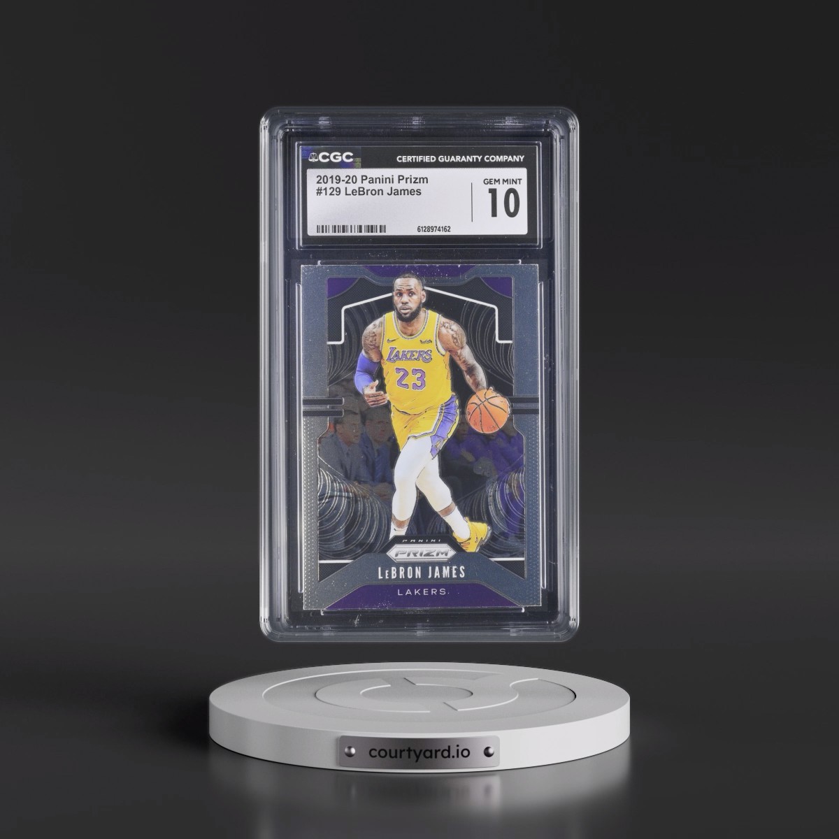 2019 Panini Prizm #129 LeBron James (CGC 10 GEM MINT)