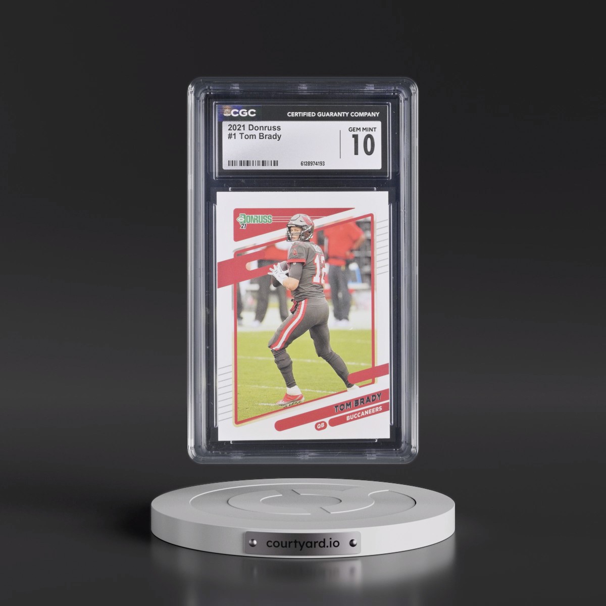 2021 Donruss #1 Tom Brady (CGC 10 GEM MINT)