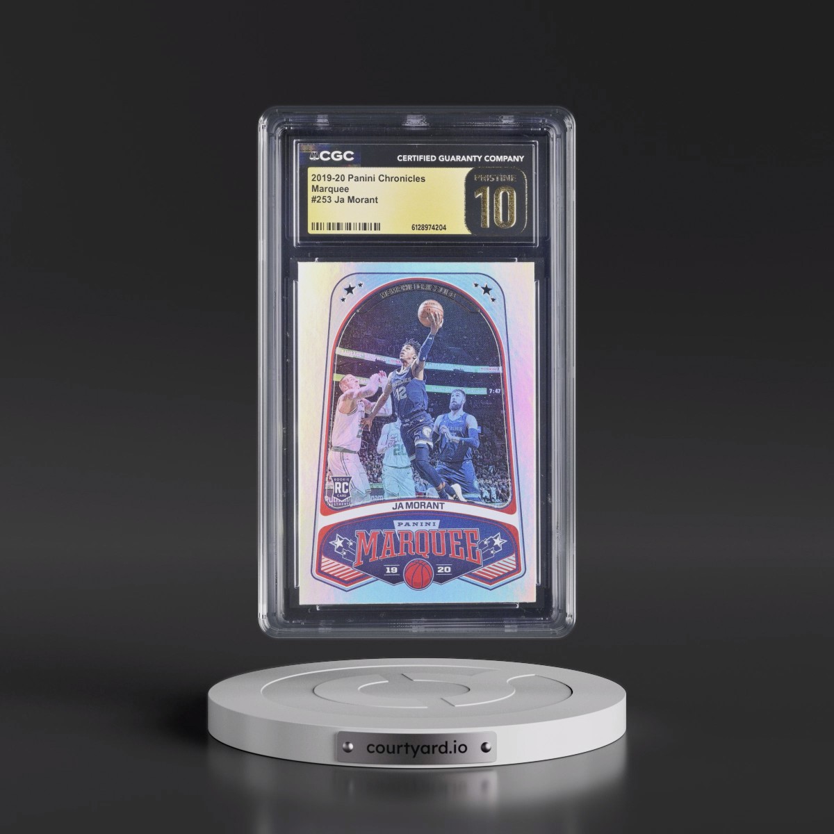2019 Panini Chronicles #253 Ja Morant (CGC 10 PRISTINE)