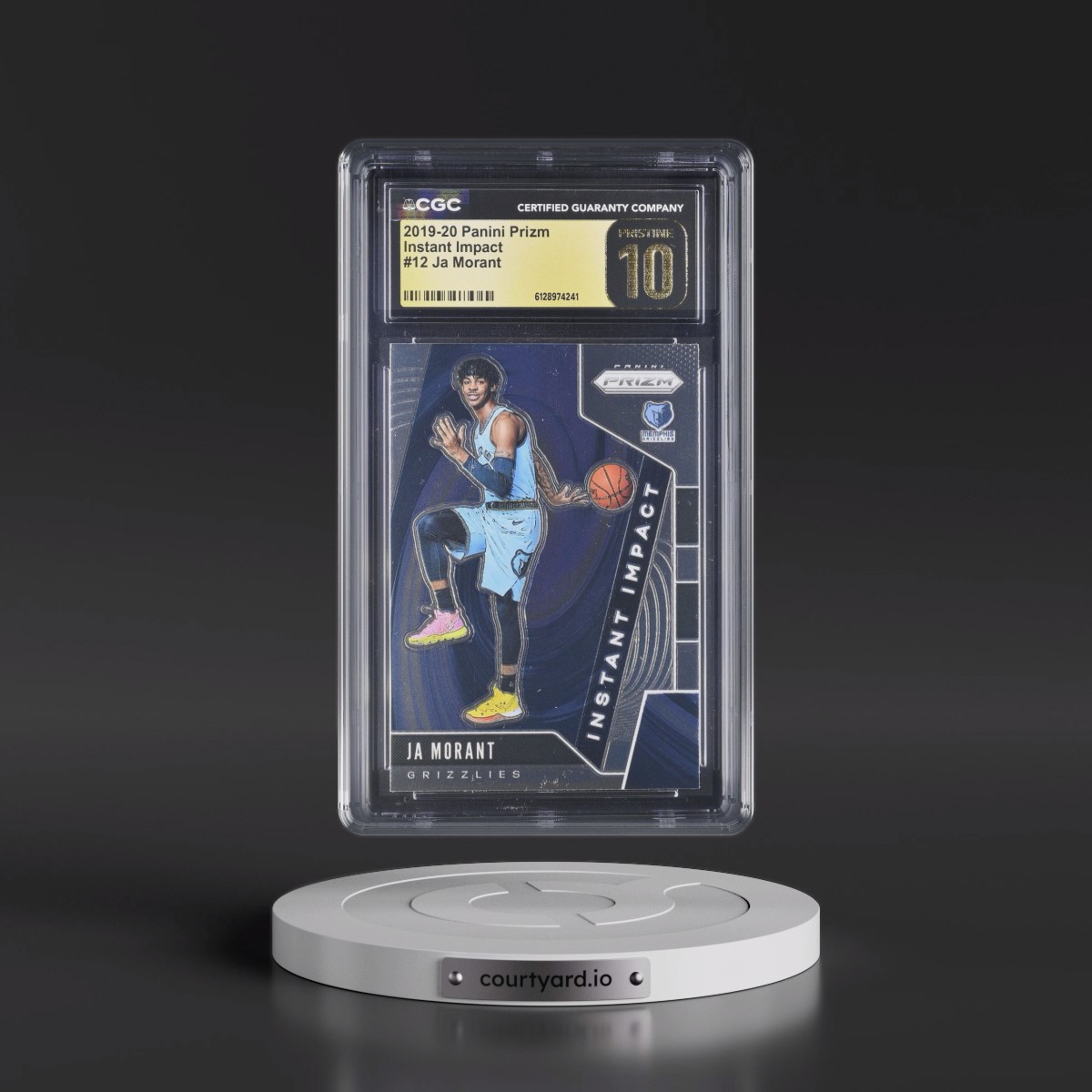 2019 Panini Prizm Instant Impact #12 Ja Morant (CGC 10 PRISTINE)