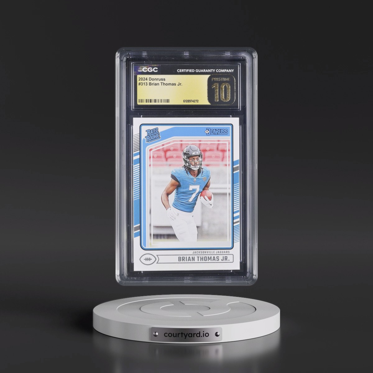 2024 Panini Donruss #313 Brian Thomas Jr. (CGC 10 PRISTINE)