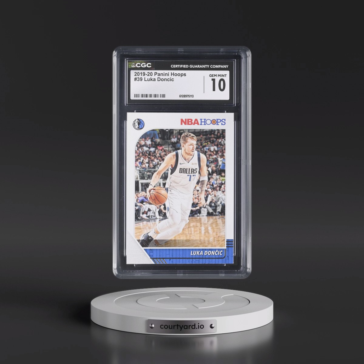 2019 Panini Hoops #39 Luka Doncic (CGC 10 GEM MINT)