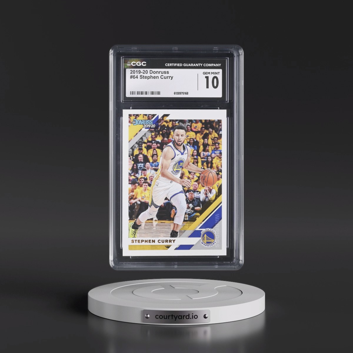 2019 Panini Donruss #64 Stephen Curry (CGC 10 GEM MINT)