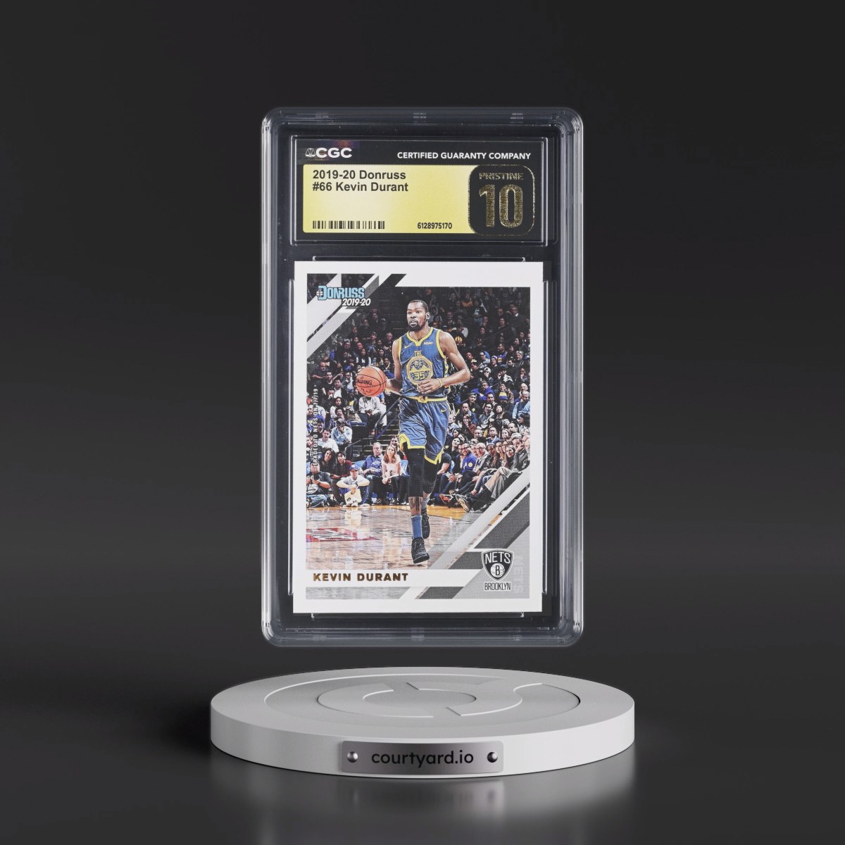 2019 Panini Donruss #66 Kevin Durant (CGC 10 PRISTINE)