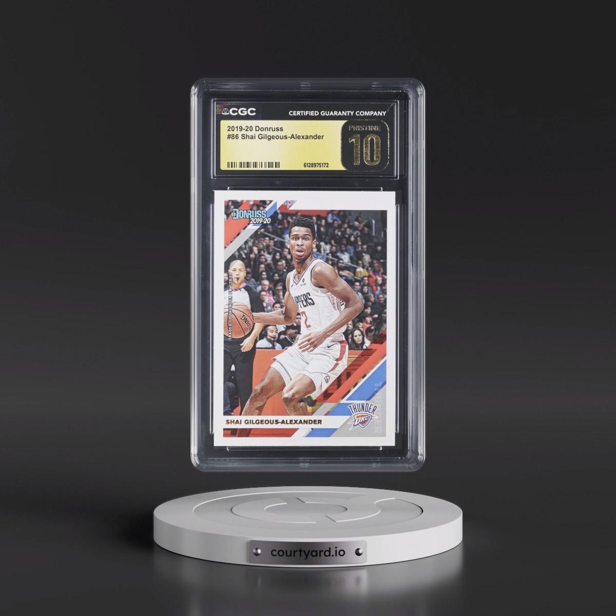 2019 Panini Donruss #86 Shai Gilgeous-Alexander (CGC 10 PRISTINE)