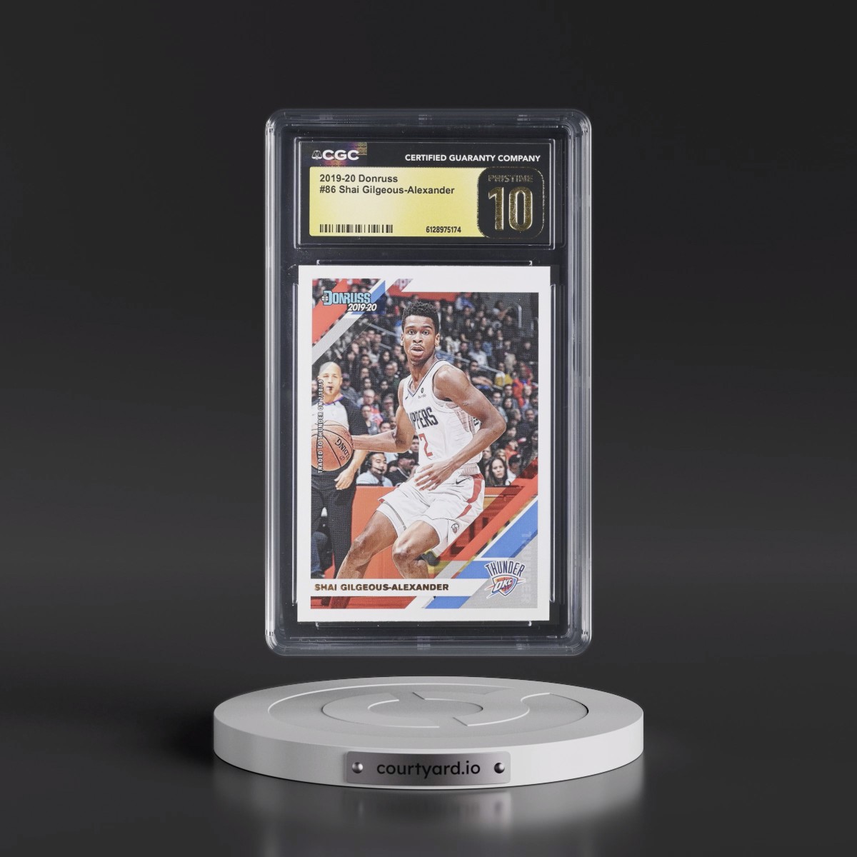 2019 Panini Donruss #86 Shai Gilgeous-Alexander (CGC 10 PRISTINE)