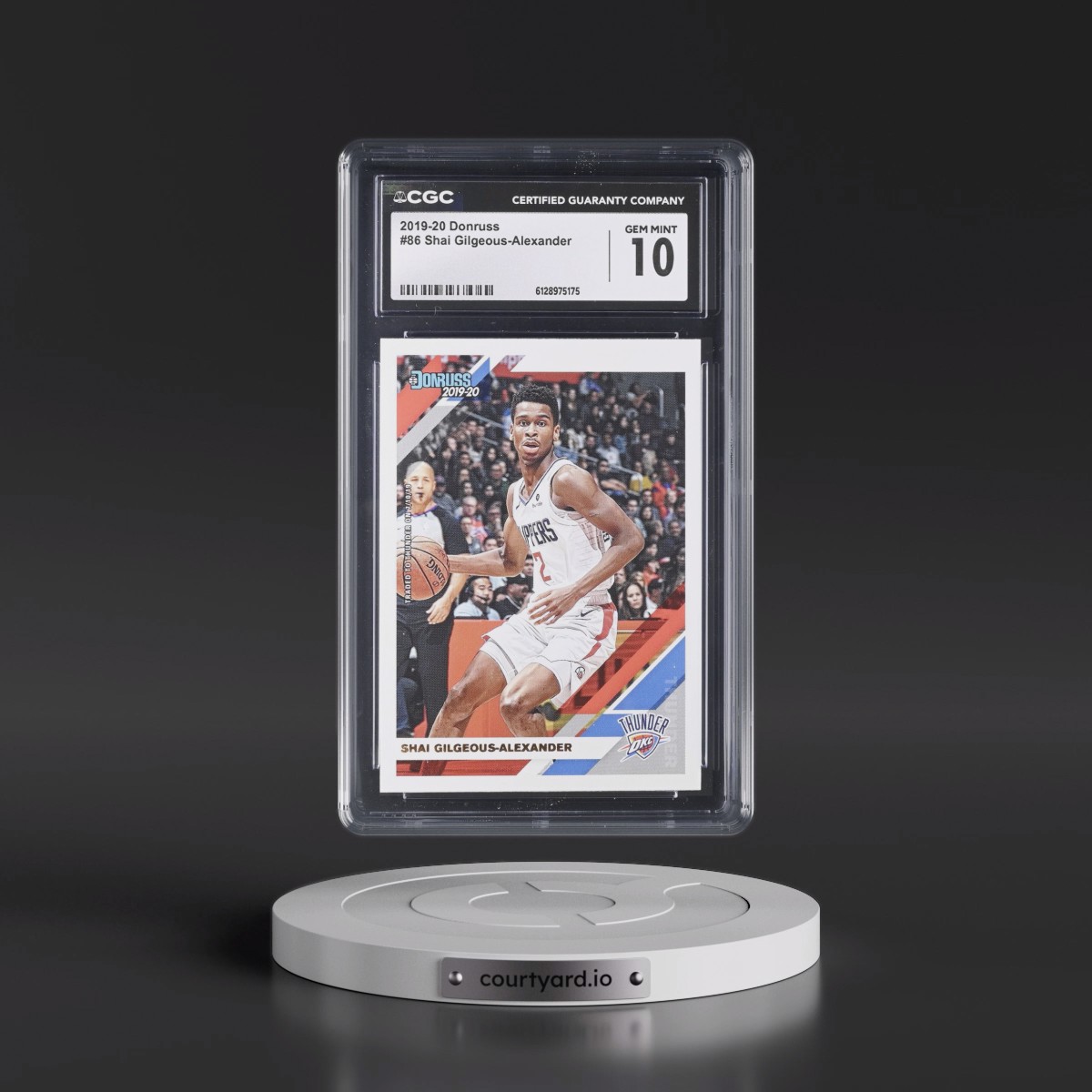 2019 Panini Donruss #86 Shai Gilgeous-Alexander (CGC 10 GEM MINT)