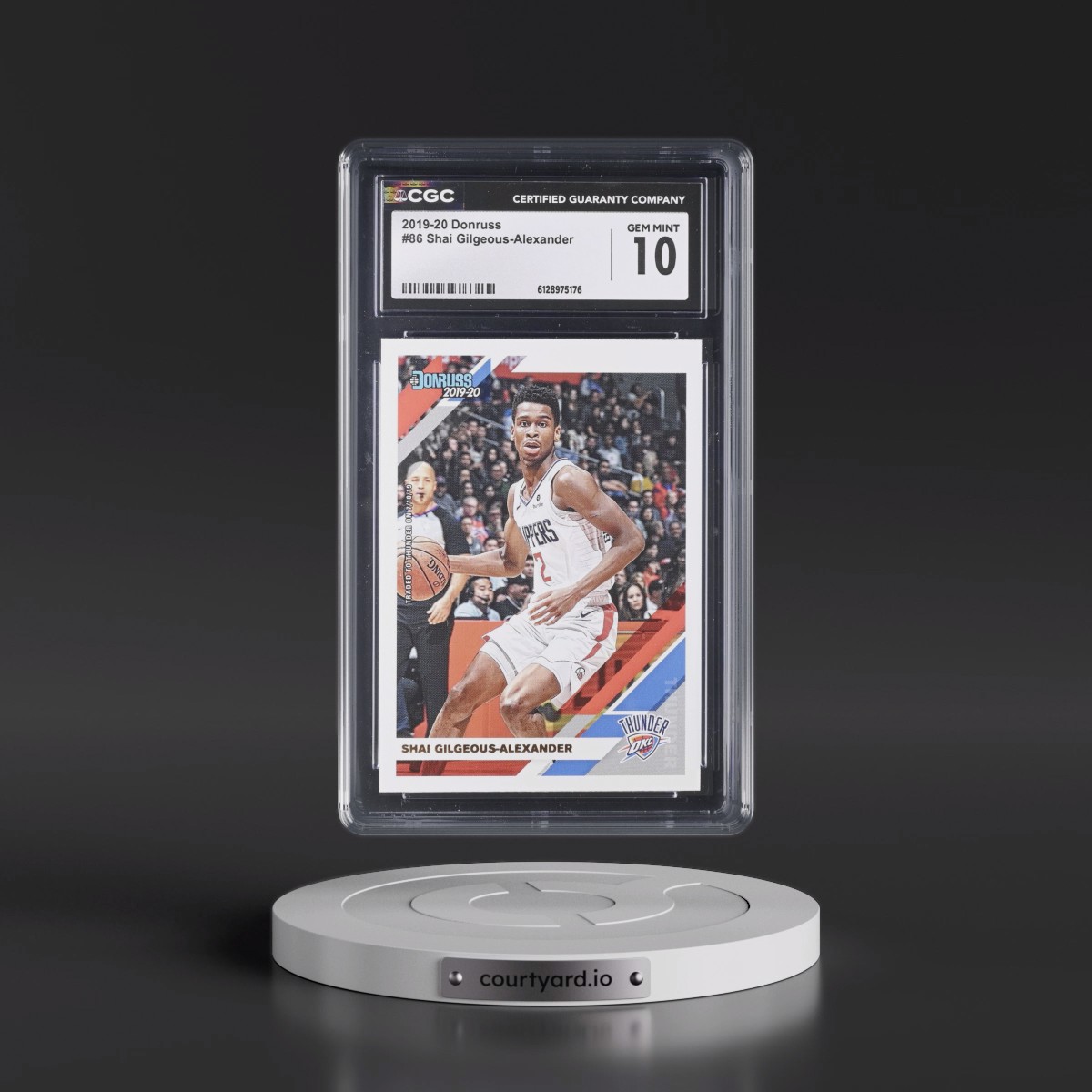 2019 Panini Donruss #86 Shai Gilgeous-Alexander (CGC 10 GEM MINT)