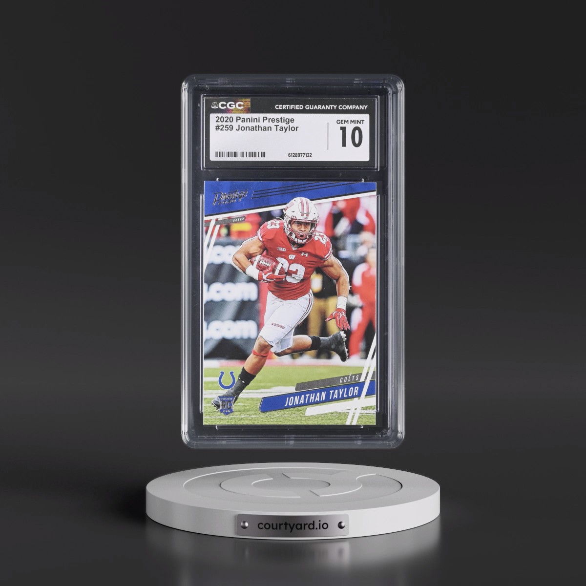 2020 Panini Prestige #259 Jonathan Taylor (CGC 10 GEM MINT)