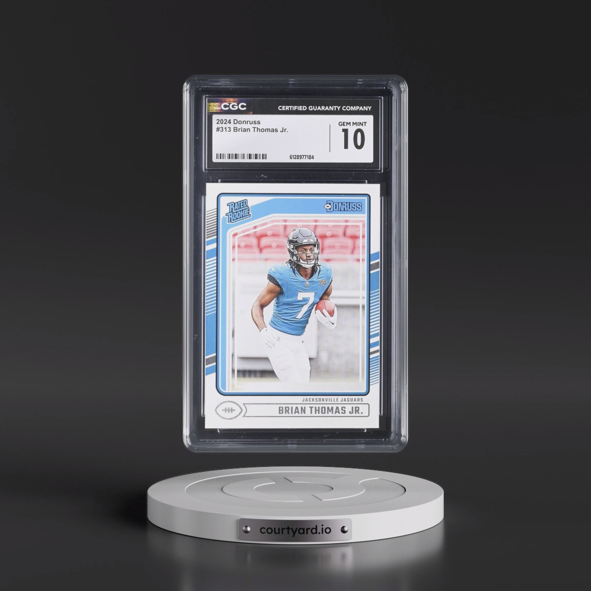 2024 Panini Donruss #313 Brian Thomas Jr. (CGC 10 GEM MINT)