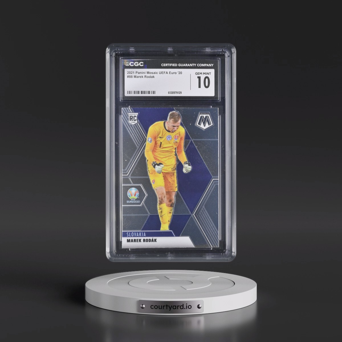 2021 Panini Mosaic UEFA Euro '20 #88 Marek Rodak (CGC 10 GEM MINT)